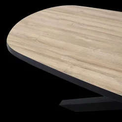 Ygo Eettafel ARTEGO Ovaal 200x100 Sterpoot French Oak| Eettafels