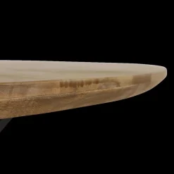 Ygo Eettafel BILLIE Ø120 Naturel Spinpoot| Eettafels