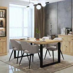 Ygo Eettafel CASTELLO Lichte Eik 180x98| Eettafels