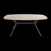 Ygo Eettafel CEZANNE Deens Ovaal Keramiek Travertin 180x90| Eettafels