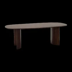 Ygo Eettafel CHANDRA 230x120 Mango Donkerbruin| Eettafels