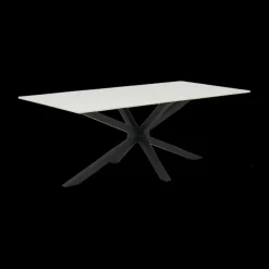 Ygo Eettafel CHAVEZ 200x100 Keramiek Wit| Eettafels