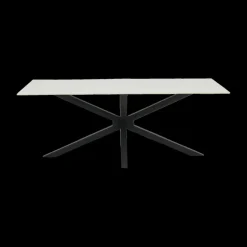 Ygo Eettafel CHAVEZ 200x100 Keramiek Wit| Eettafels