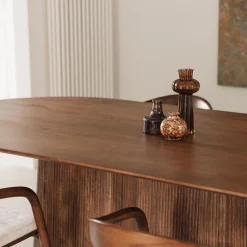 Ygo Eettafel DOMINGO Mango Lichtbruin 200x100| Eettafels