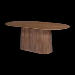 Ygo Eettafel DOMINGO Mango Lichtbruin 200x100| Eettafels