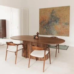 Ygo Eettafel DOMINGO Mango Lichtbruin 200x100| Eettafels