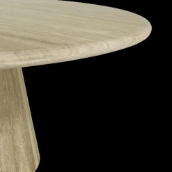 Ygo Eettafel ECHO Ø140 Travertin| Eettafels