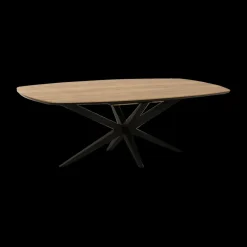 Ygo Eettafel ENCANTO Natur Verlengbaar 220/277x120| Eettafels