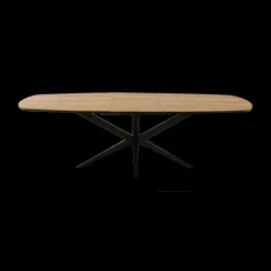 Ygo Eettafel ENCANTO Natur Verlengbaar 220/277x120| Eettafels