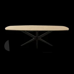 Ygo Eettafel ENCANTO Old Oak Verlengbaar 220/277x120| Eettafels