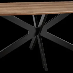 Ygo Eettafel ENSOR Deens Ovaal 200x100 Mango| Eettafels