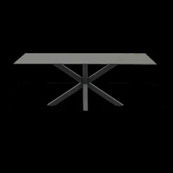 Ygo Eettafel FERRIS Keramiek Zwart 200x100| Eettafels