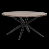 Ygo Eettafel FIONA Old Teak Ø150cm| Eettafels