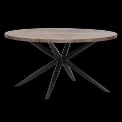 Ygo Eettafel FIONA Old Teak Ø150cm| Eettafels