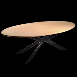 Ygo Eettafel FURANO Ovaal 220x110 Sterpoot| Eettafels