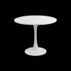 Ygo Eettafel GRANTHAM Keramiek Mat Wit Ø90cm| Eettafels