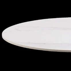 Ygo Eettafel GRANTHAM Keramiek Mat Wit Ø90cm| Eettafels