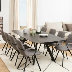 Ygo Eettafel HEDVIG Keramiek Verlengbaar 160/240x97| Eettafels