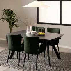 Ygo Eettafel HEDVIG Keramiek Verlengbaar 160/240x97| Eettafels