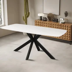 Ygo Eettafel HERMES 180x90 Wit| Eettafels