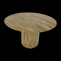 Ygo Eettafel KAVERI Ø130 Mango Natural| Eettafels