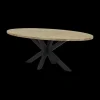 Ygo Eettafel KOLKATA Ovaal Mango 220x120| Eettafels