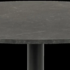 Ygo Eettafel LUTOR Marble Black Ø110| Eettafels