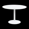 Ygo Eettafel LUTOR White Ø110| Eettafels