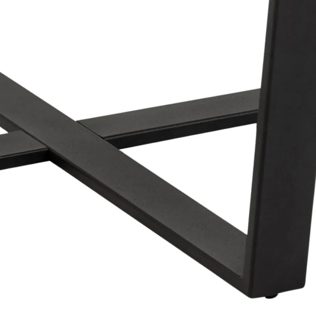 Ygo Eettafel MAITE Marble Black Ø110cm| Eettafels