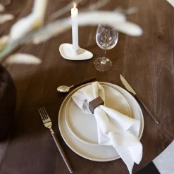 Ygo Eettafel MARANZA Ø130 Mangohout Bruin| Eettafels