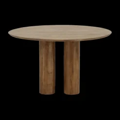 Ygo Eettafel MAYA Rond Ø130 Acacia Walnoot| Eettafels