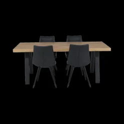 Ygo Eettafel met A-poot ABBEY Scarlet Oak 170x100| Eettafels