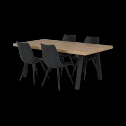 Ygo Eettafel met A-poot ABBEY Scarlet Oak 170x100| Eettafels