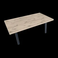 Ygo Eettafel met A-poot ABBEY Canyon Oak 200x100| Eettafels