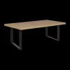 Ygo Eettafel met U-poot ABBEY Scarlet Oak 200x100| Eettafels