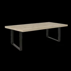 Ygo Eettafel met U-poot ABBEY Canyon Oak 200x100| Eettafels