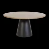 Ygo Eettafel MYLO Ø150 Kolompoot Zwart| Eettafels