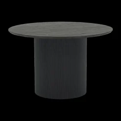 Ygo Eettafel PORTO Decor Donkerbruin Ø120| Eettafels