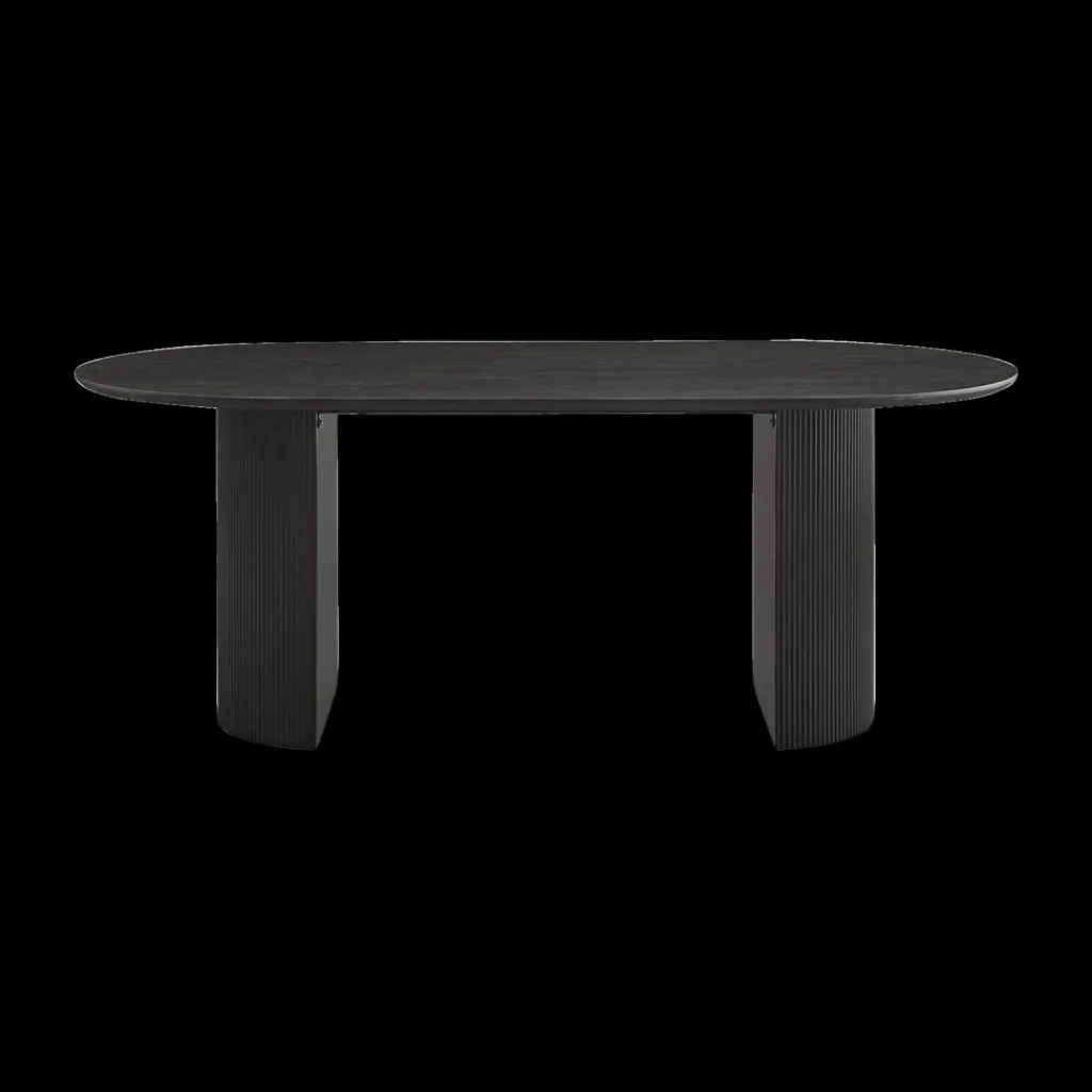 Ygo Eettafel PORTO Decor Donkerbruin 200x110| Eettafels