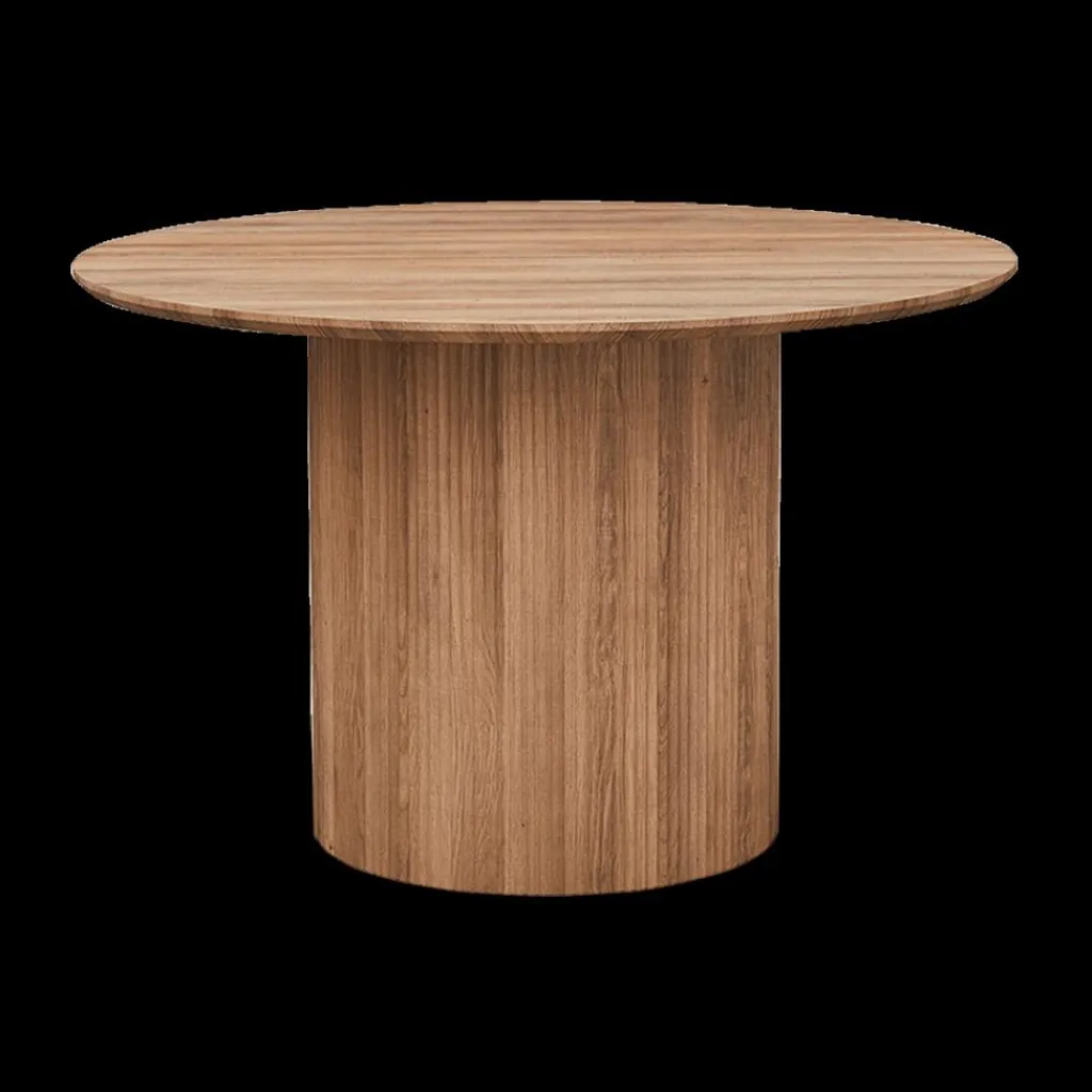 Ygo Eettafel PORTO Decor Oude Eik Ø120| Eettafels