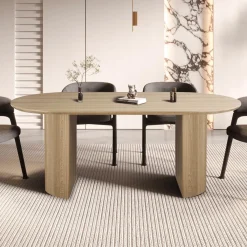 Ygo Eettafel PORTO 200x100 Decor Eik Naturel| Eettafels