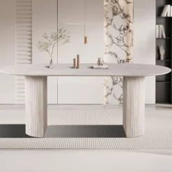 Ygo Eettafel PORTO 200x100 Travertijnlook| Eettafels