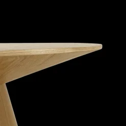Ygo Eettafel REIKO Ø120 Fineer Natural| Eettafels