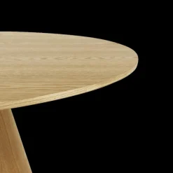 Ygo Eettafel REIKO Ø120 Fineer Natural| Eettafels