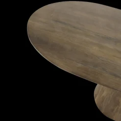Ygo Eettafel SANTOSH Ovaal 230x110 Mango Walnoot| Eettafels