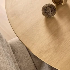 Ygo Eettafel TARIK Ø120 Decor Eik| Eettafels