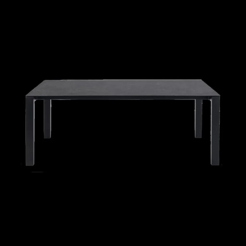 Ygo Eettafel TUVA Keramiek zwart 200x90| Eettafels
