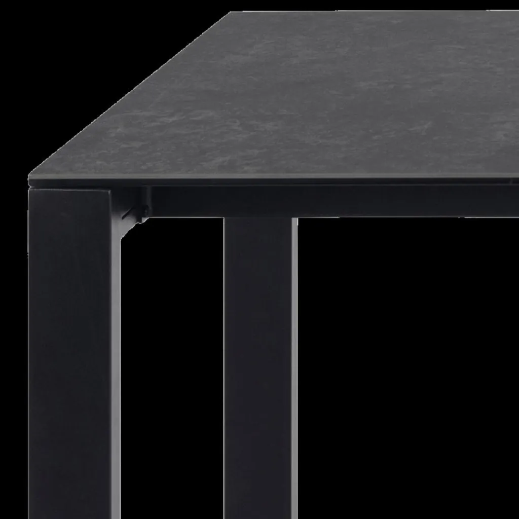 Ygo Eettafel TUVA Keramiek zwart 200x90| Eettafels
