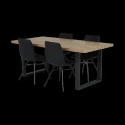 Ygo Eettafel UXIA Industrial Oak 190x95| Eettafels