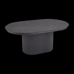 Ygo Eettafel verlengbaar PORTO Ovaal 180/220x110 Donkerbruin| Eettafels